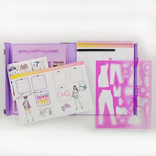 Buy Spice Box Style Me Up Fashion Stencil Kit | Yallatoys.com