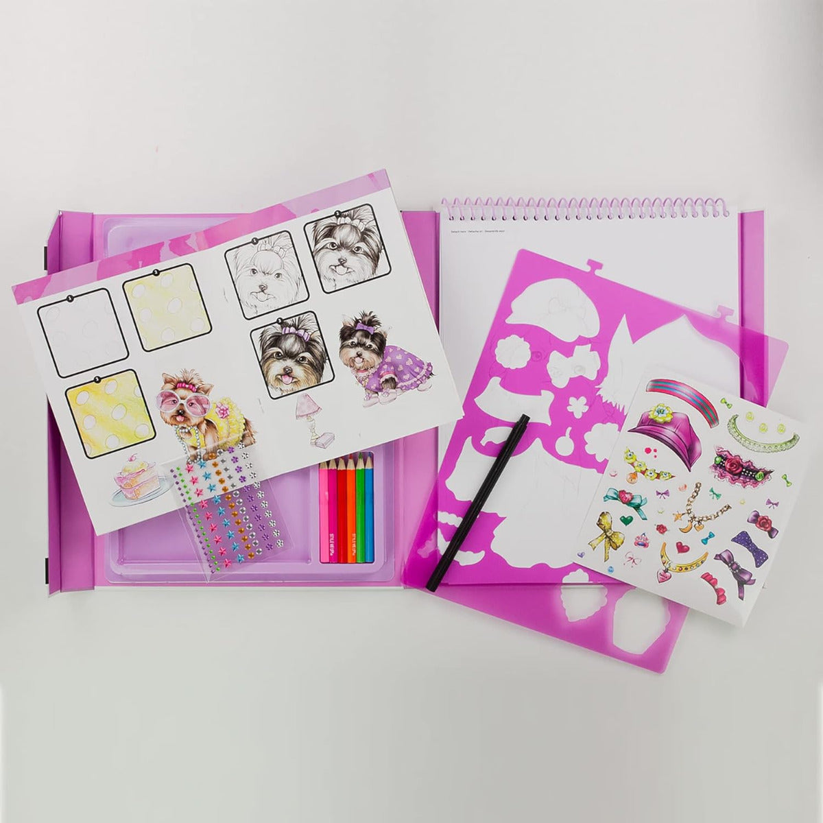 Buy Spice Box Style Me Up Puppy Love Art Kit | Yallatoys.com