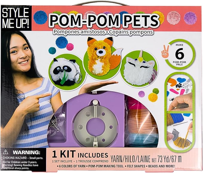 Buy Spice Box Style Me Up Pom Pom Pets | Yallatoys.com