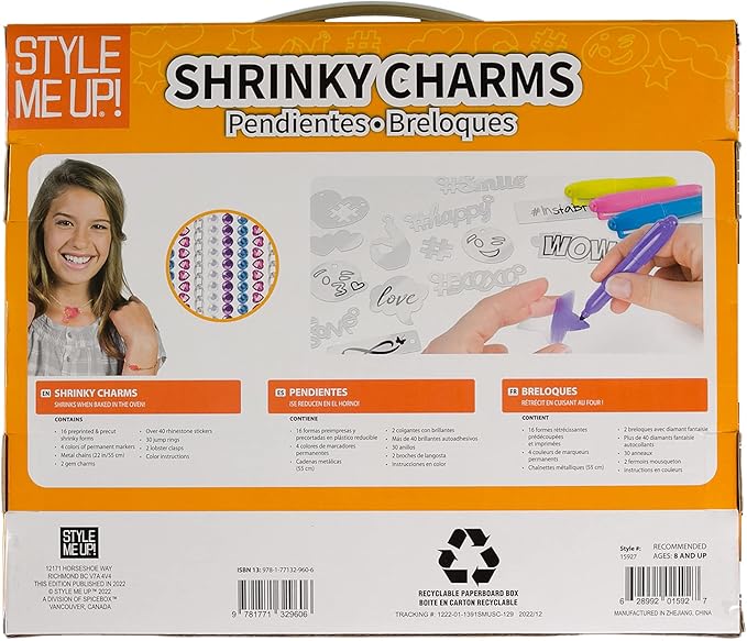 Buy Spice Box Style Me Up Shrinky Charms | Yallatoys.com