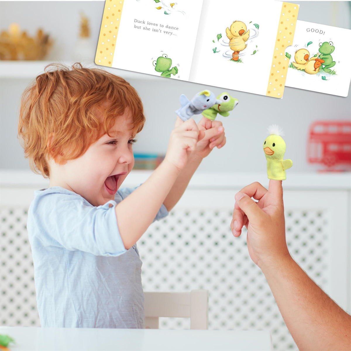 Buy Spice Box Precious Pals Book and Finger Puppet Playset | Yallatoys.com