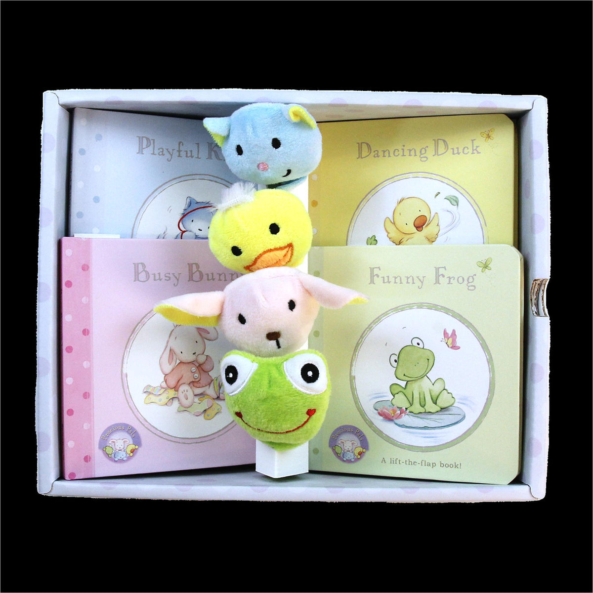 Buy Spice Box Precious Pals Book and Finger Puppet Playset | Yallatoys.com