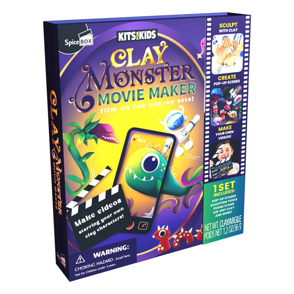 Buy Spice Box Kits for Kids Clay Monster Movie Maker | Yallatoys.com
