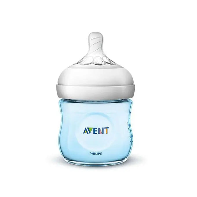 Avent Natural Baby bottle 125ml Blue Plastic Yallamomz Yallatoys