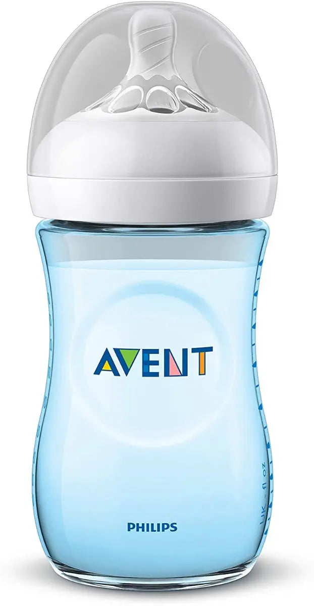 Avent Natural Baby bottle 260ml Blue Plastic Philips Avent Yallatoys