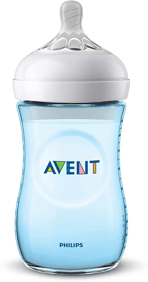Avent Natural Baby bottle 260ml Blue Plastic Philips Avent Yallatoys