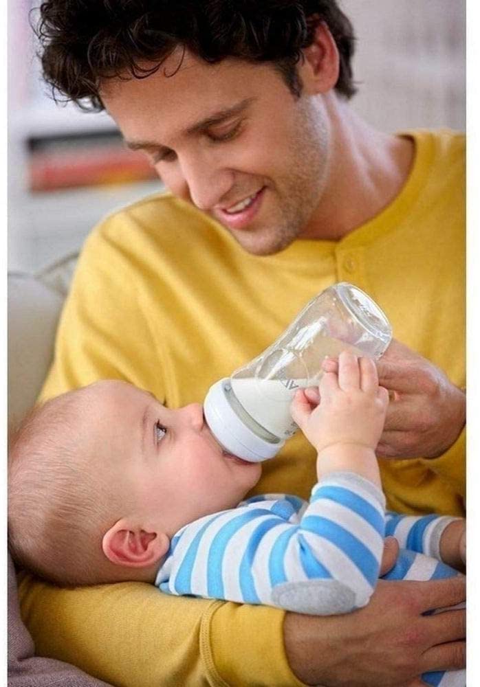 Buy Avent Natural Baby bottle 240ml Glass | Yallatoys.com