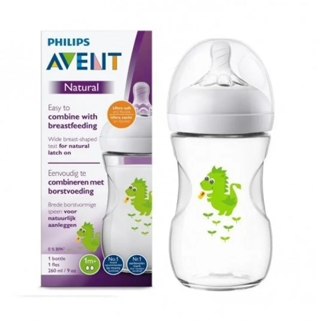 Avent Natural Baby bottle 260ml Dragon Plastic Philips Avent Yallatoys