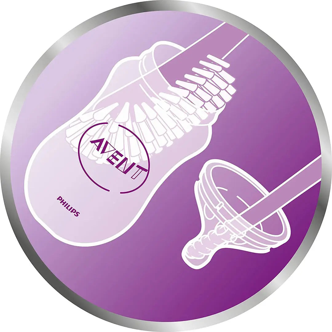 Avent Bottle and Nipple Brush Blue Philips Avent Yallatoys