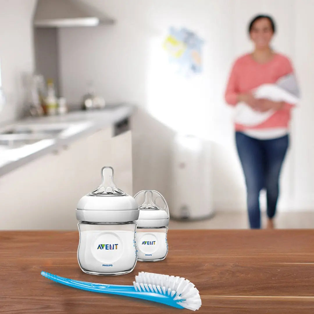 Avent Bottle and Nipple Brush Blue Philips Avent Yallatoys