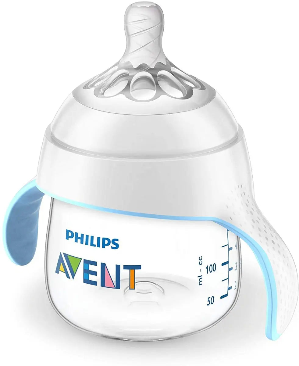 Avent Natural Premium Trainer Cup 150ml Blue Plastic Yallamomz Yallatoys