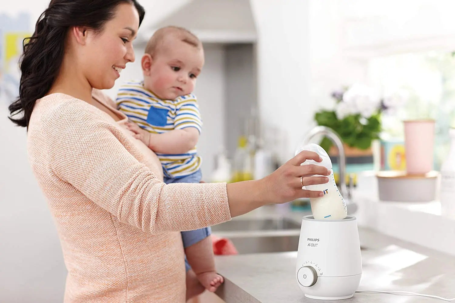 Avent Fast Baby Bottle Warmer with Smart Temperature Control Philips Avent Yallatoys