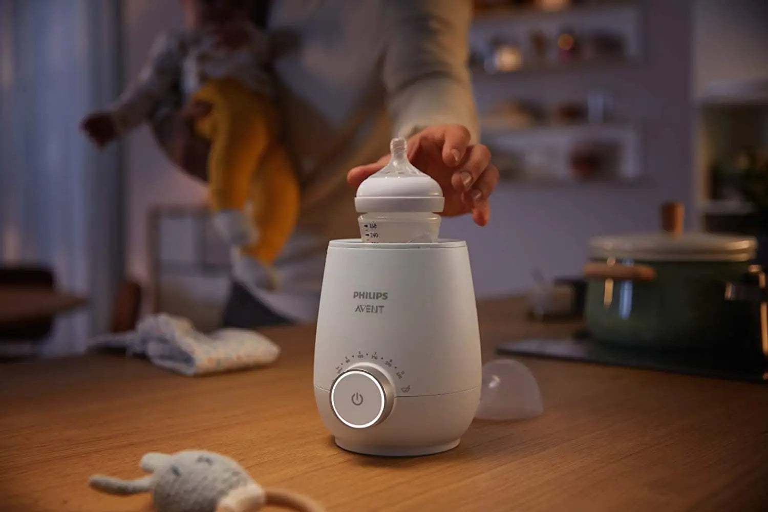 Avent Fast Baby Bottle Warmer with Smart Temperature Control Philips Avent Yallatoys