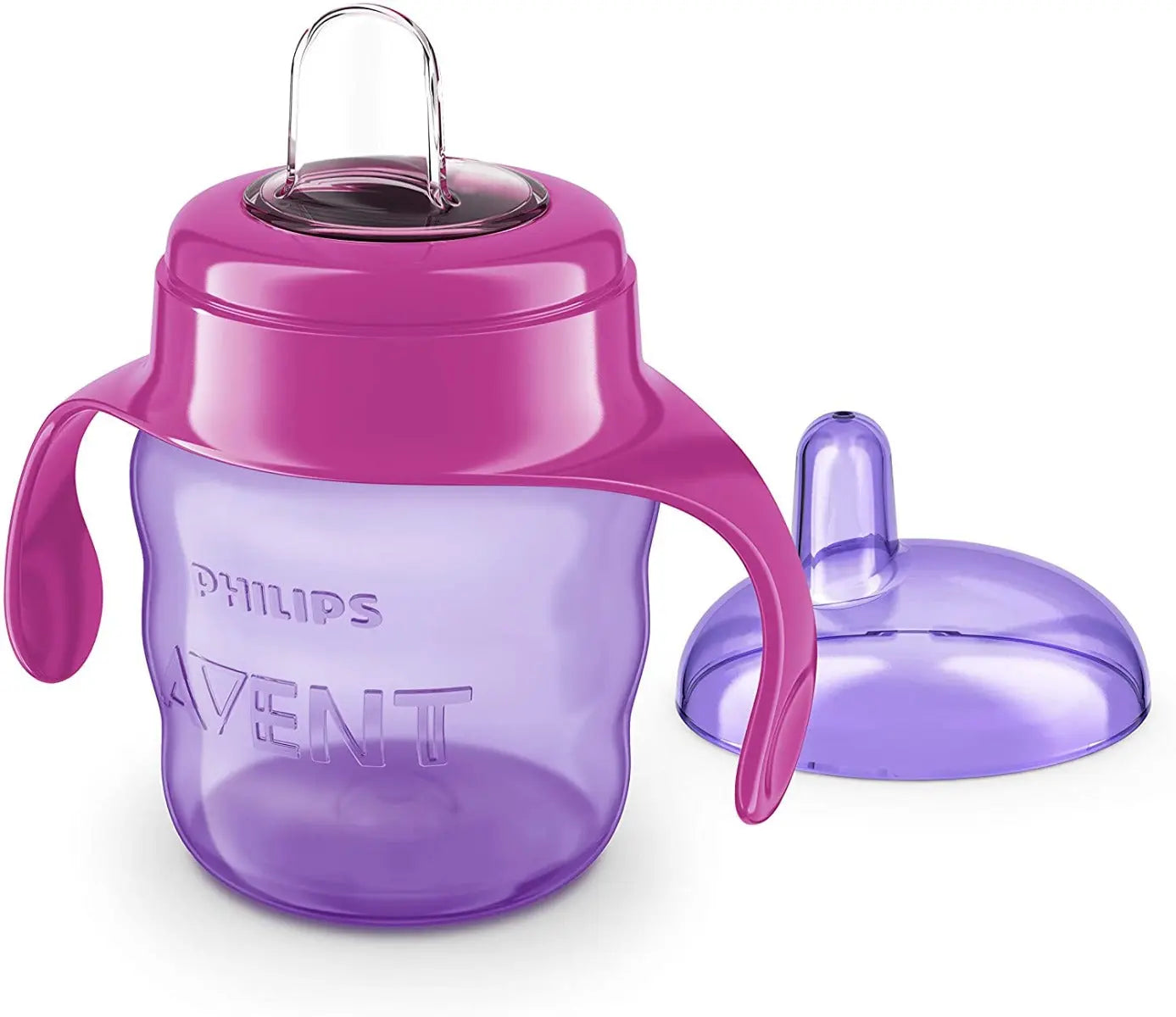 Avent Spout Cup Classic Training 200ml Purple Pink Philips Avent Yallatoys