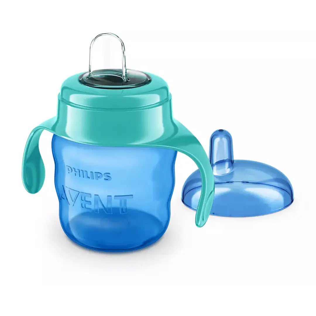Avent Spout Cup Classic Training 200ml Blue Green Plastic Philips Avent Yallatoys