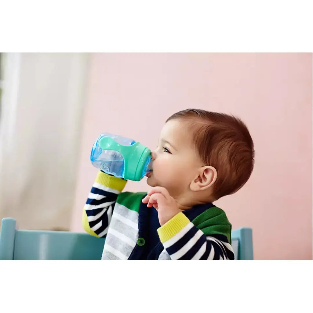 Avent Spout Cup Classic Training 200ml Blue Green Plastic Philips Avent Yallatoys