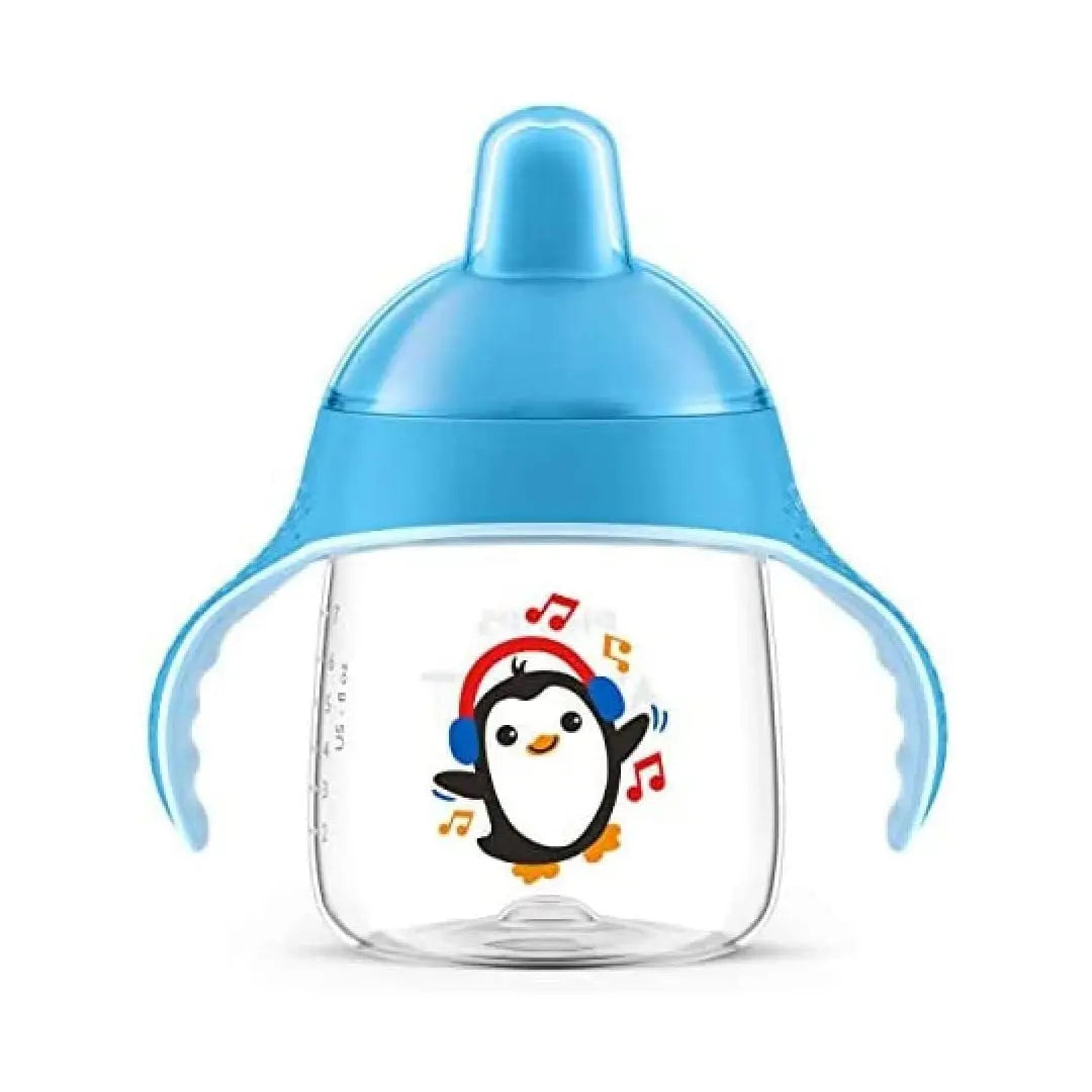 Avent Premium Spout Training Cup 260ml Blue Plastic Yallamomz Yallatoys