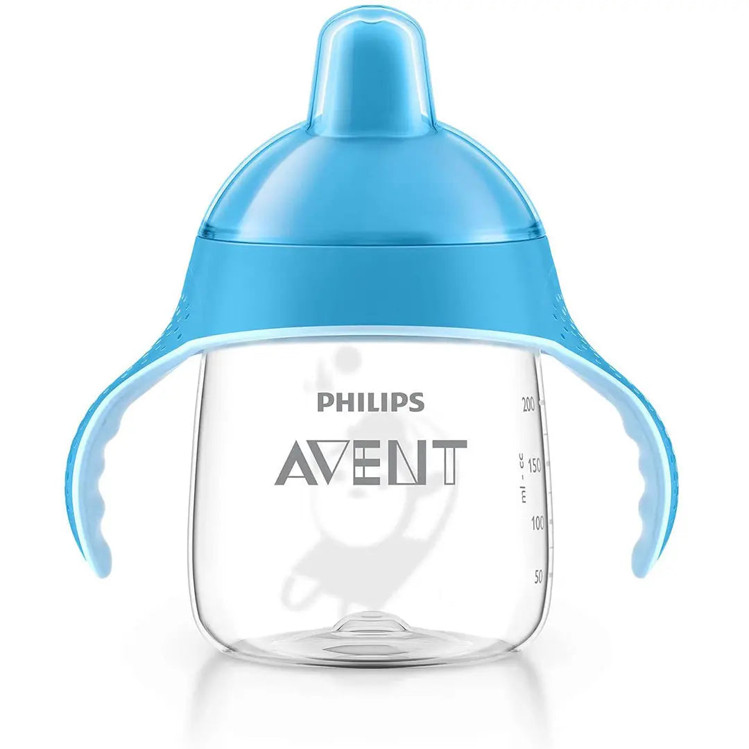 Avent Premium Spout Training Cup 260ml Blue Plastic Yallamomz Yallatoys