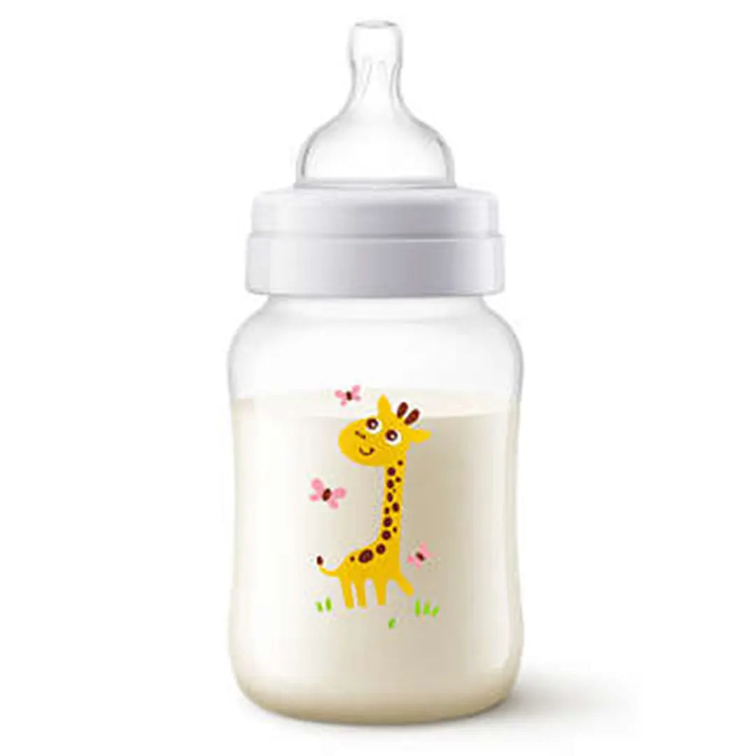 Avent Anti-colic baby bottle 260ml Giraffe Plastic Philips Avent Yallatoys