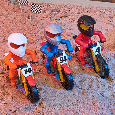 Buy Supercross 1:18 scale Race & Wheelie Feature Motorcycle (Sold Separately Subject to Availability) | Yallatoys.com
