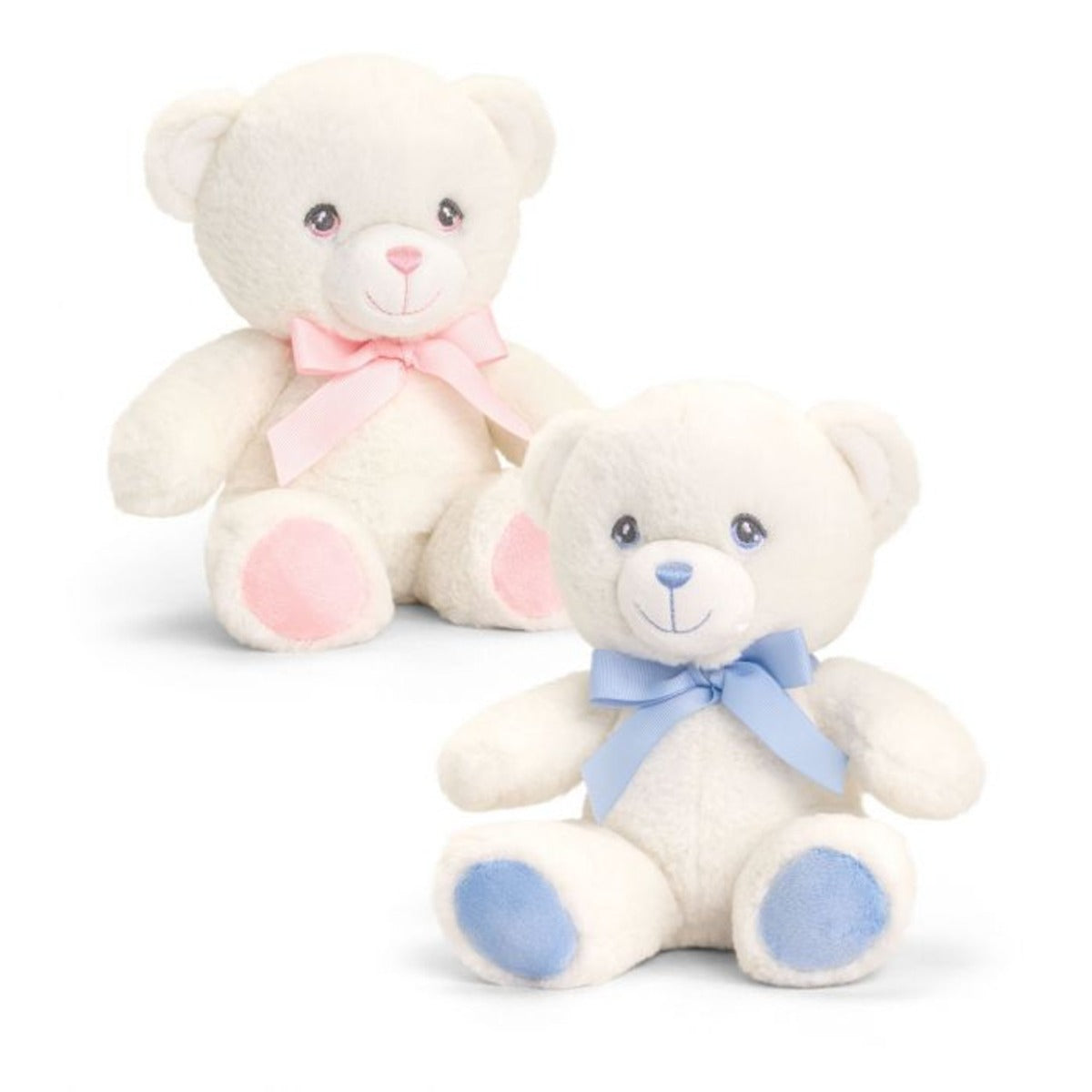 Buy Keel Toys 20cm Keeleco Baby Cream Bear with Ribbon (Sold Separately Subject to Availability) | Yallatoys.com