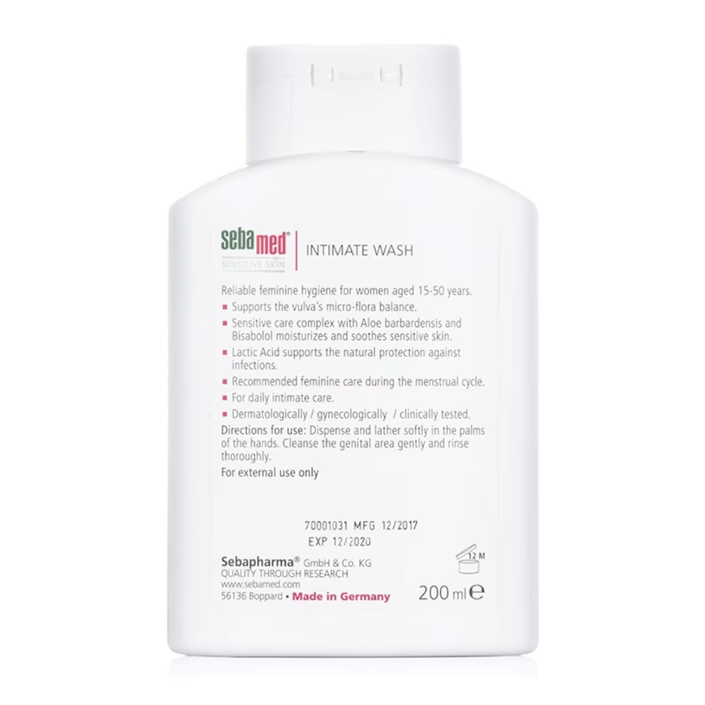 Sebamed Feminine Intimate Wash 200ml Sebamed Yallatoys
