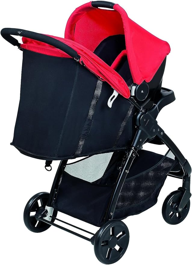 Safety 1st Amble 2 In 1 Travel System Plain Red SAFETY 1ST Yallatoys
