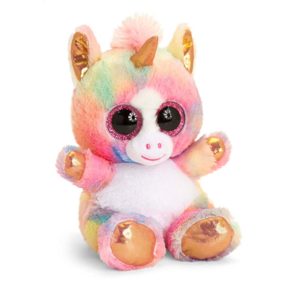 Buy Keel Toys Animotsu Rainbow Rose Gold 25cm Cuddly Soft Toy Plush (Sold Separately Subject to Availability) | Yallatoys.com