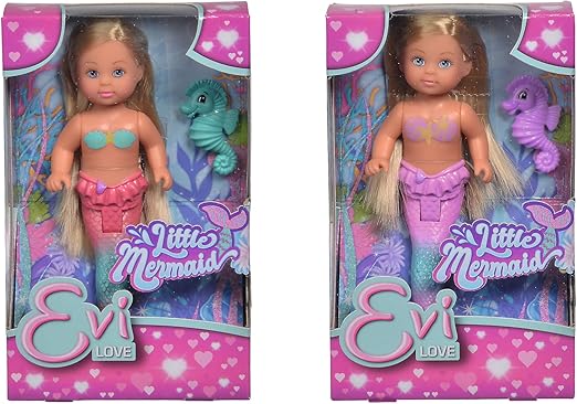 Buy Steffi Love Evi Love Little Mermaid 2 Assorted (Sold Separately Subjected to Availability) | Yallatoys.com