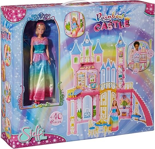 Buy Steffi Love Rainbow Castle 40pcs | Yallatoys.com