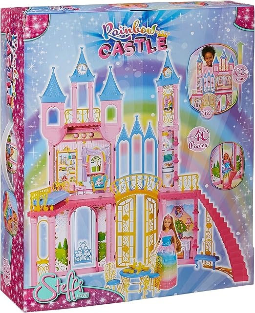 Buy Steffi Love Rainbow Castle 40pcs | Yallatoys.com