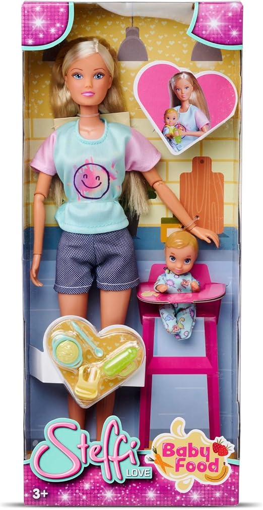 Buy Steffi Love Food Toy Doll Feeds Your Little Baby | Yallatoys.com
