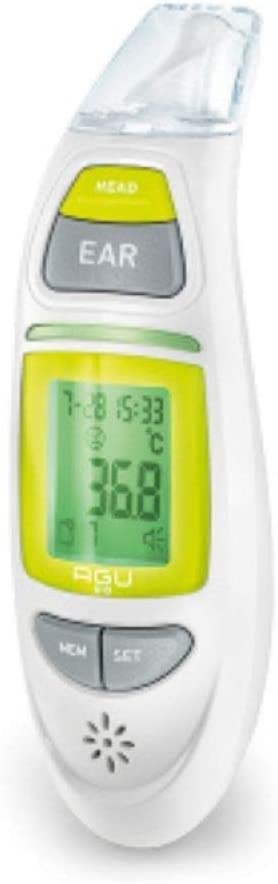 Agu Baby Smart Infrared Thermometer Green White Agu Baby Yallatoys