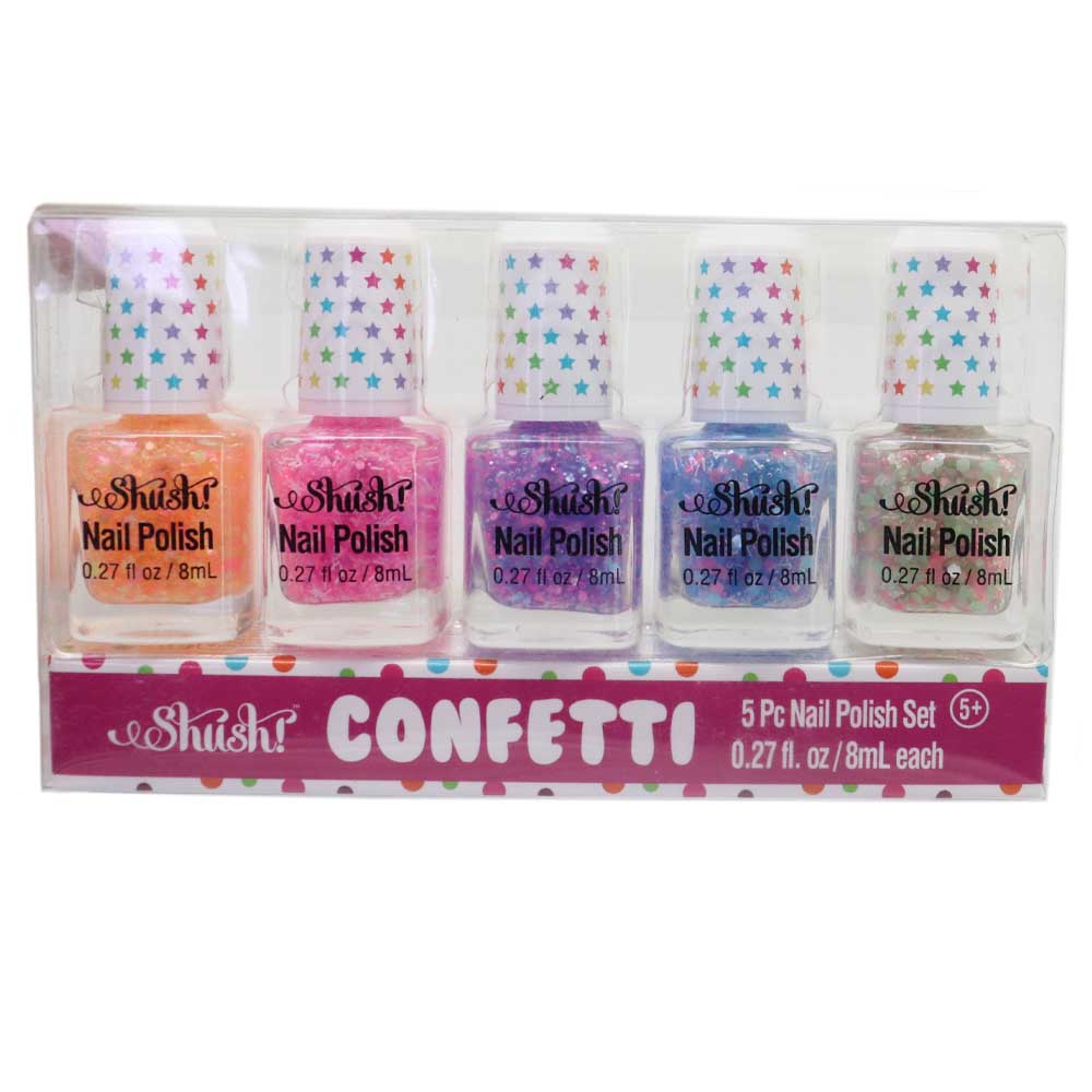 Buy Shush Confetti Water Nail Polish Set | Yallatoys.com
