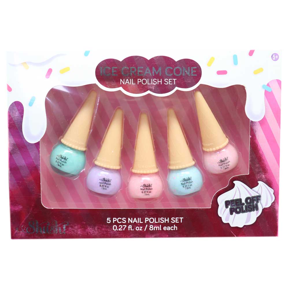 Buy Shush Ice Cream Water Nail Polish 5pc Set | Yallatoys.com