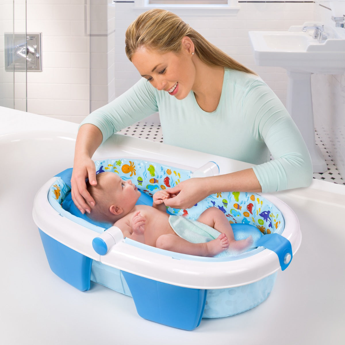 Summer Infant Fold Away Baby Bath Summer Infant Yallatoys