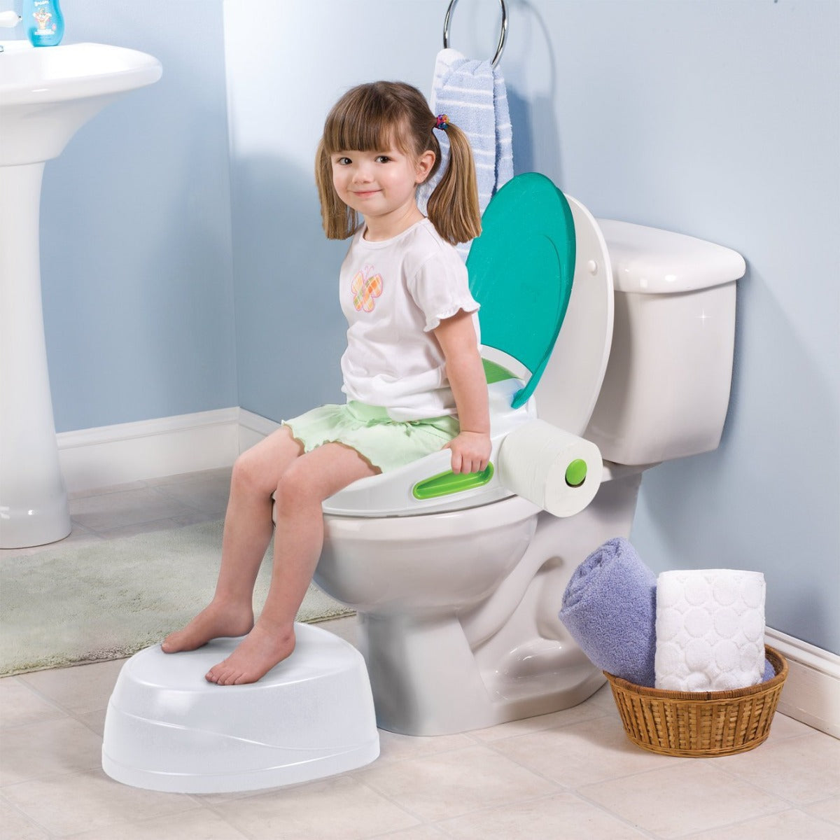 Summer Infant Step By Step Potty  Blue Summer Infant Yallatoys