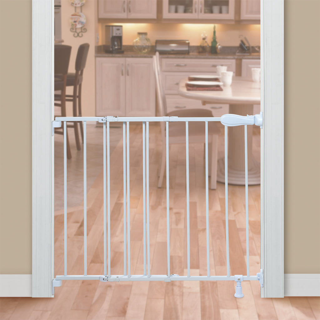 Summer Infant Top Of Stairs Simple To Secure Metal Gate White Summer Infant Yallatoys