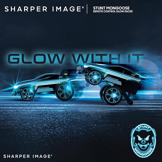 Buy Sharper Image Toy Remote Control Stunt Mongoose LED | Yallatoys.com