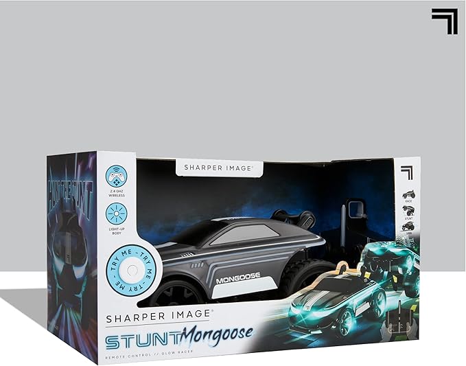 Buy Sharper Image Toy Remote Control Stunt Mongoose LED | Yallatoys.com