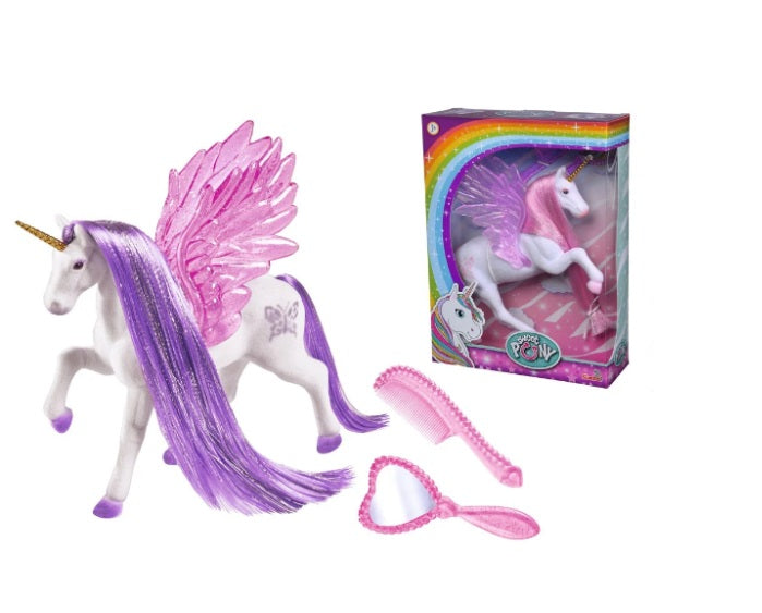 Buy Simba Unicorn with Glitter Wings Toy  (Sold Separately Subject To Availability) | Yallatoys.com