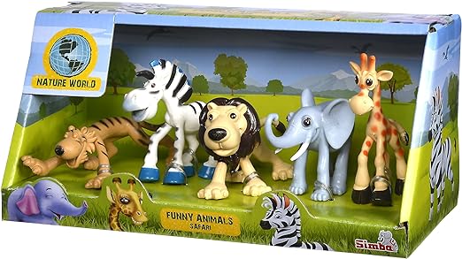 Buy Simba Nature World Safari Funny Animals Toy Set (Sold Separately Subject to Availability) | Yallatoys.com
