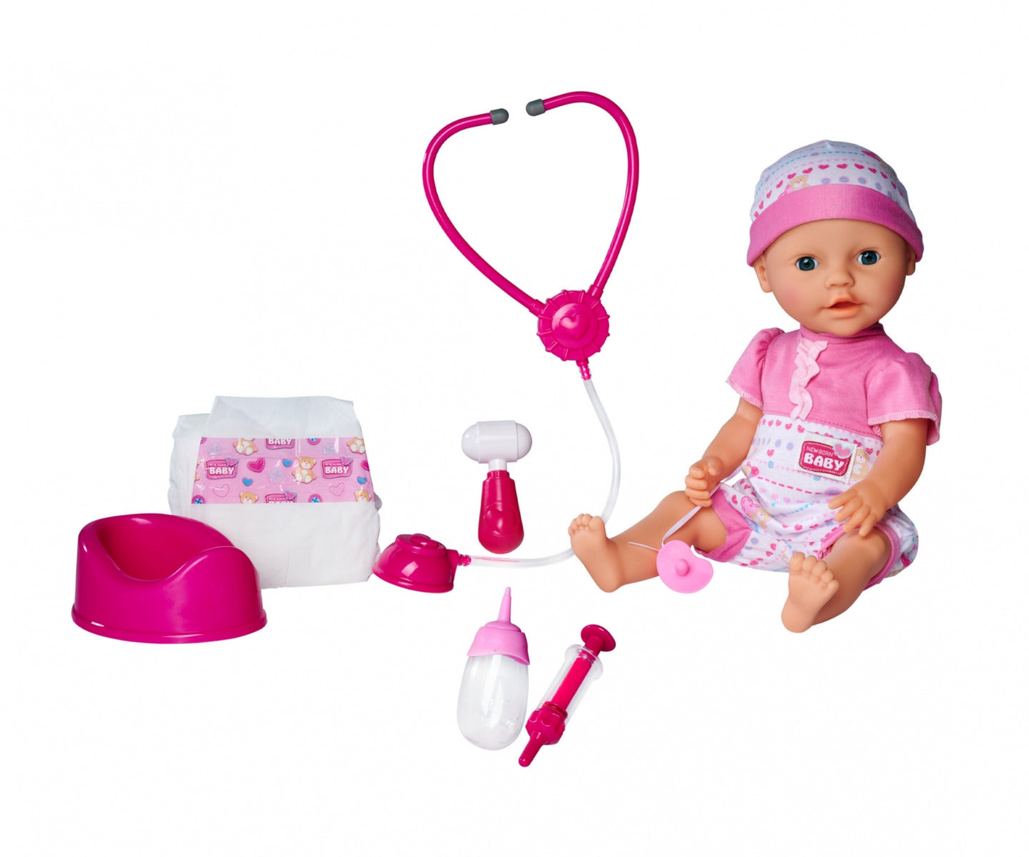 Buy Simba New Born Baby Baby with Doctor Accessories | Yallatoys.com