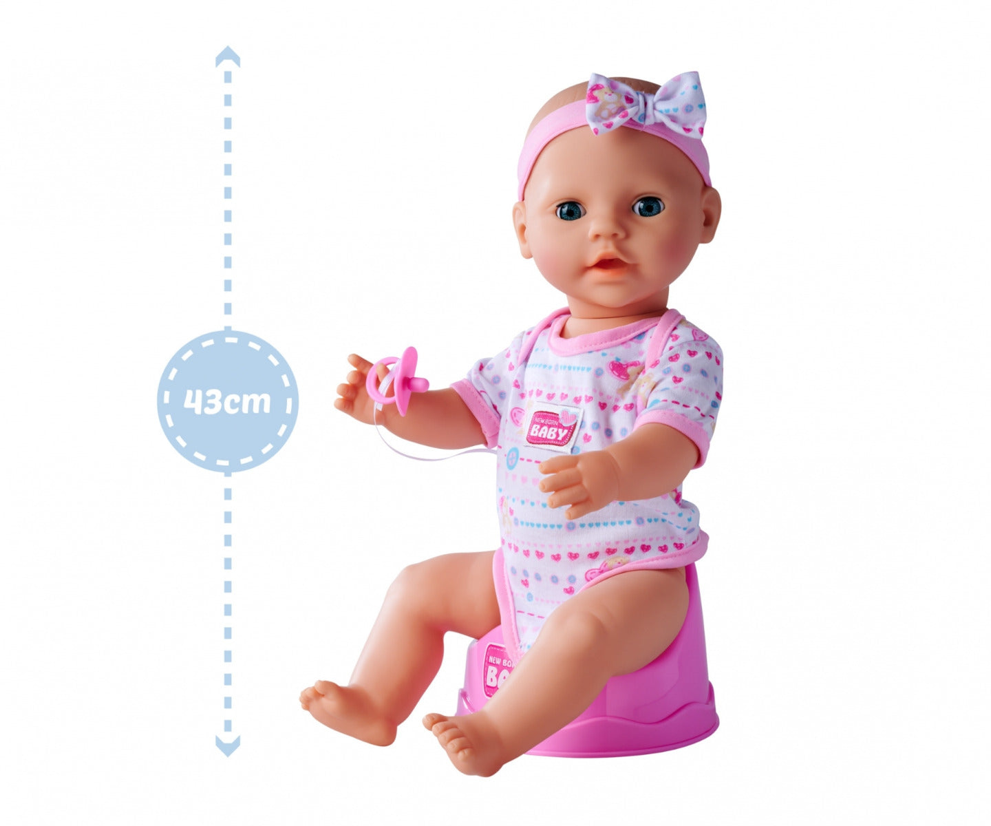 Buy Simba New Born Baby Doll Playset with Pink Accessories | Yallatoys.com