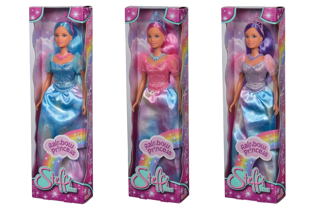 Buy SIMBA - STEFFI LOVE RAINBOW PRINCESS. 3-ASS. | Yallatoys.com