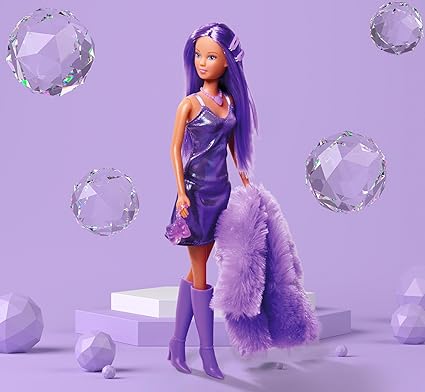 Buy Steffi Love Fluffy Doll in Belt Dress | Yallatoys.com