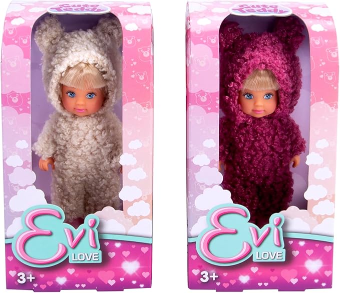 Buy Simba Evi Love Cute Teddy Doll In Cute Teddy Bear Onesie (Sold Separately Subjected to Availability) | Yallatoys.com