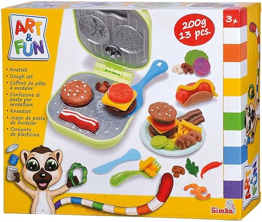 Buy Art & Fun Dough Set Burger | Yallatoys.com