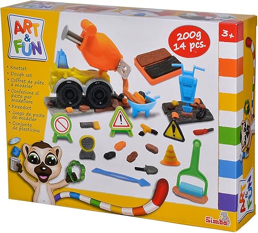 Buy Art & Fun Dough Set Construction | Yallatoys.com