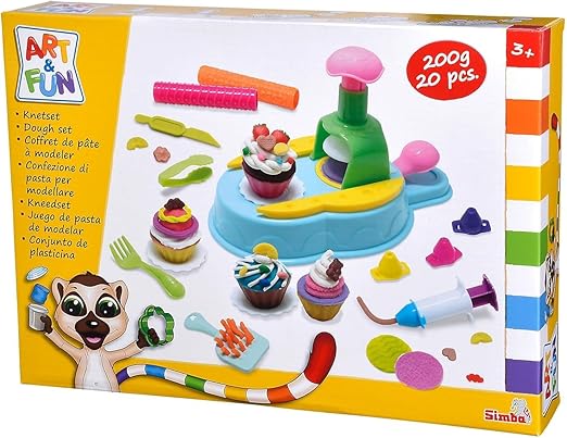 Buy Simba Art And Fun Cupcake Dough Set | Yallatoys.com